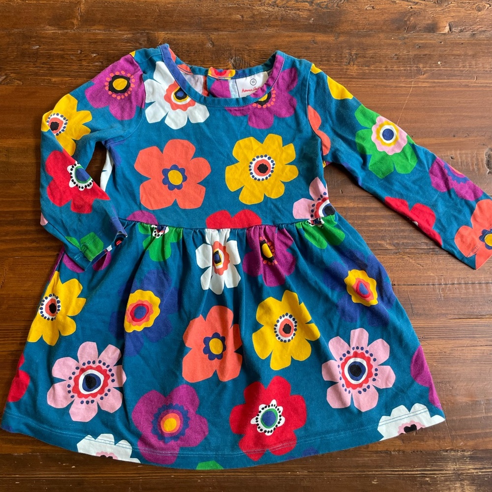 Size 3 Hanna Andersson Flower Dress
